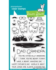 Lawn Fawn - Dad + Me  Clear Stamp